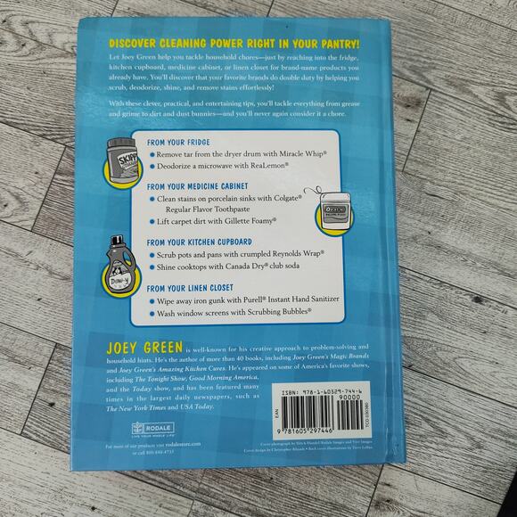 Cleaning Magic by Joey Greene 2336 Ingenious Cleanups Using Name‎ Brand Products - Picture 5 of 14